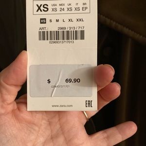 New brown leather dress from Zara winter 2021. I bought this cool dress in XS.